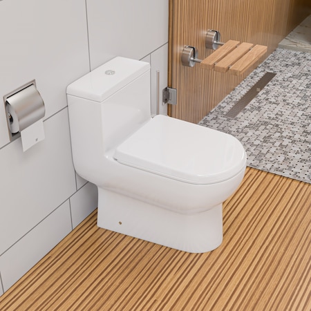 Eago DUAL FLUSH ECO-FRIENDLY HIGH EFFICIENCY LOW FLUSH CERAMIC TOILET TB351